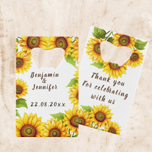 Rustic  Sunflower wedding