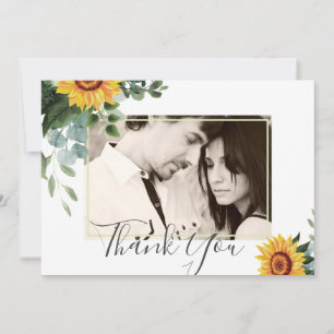 Rustic Sunflowers Eucalyptus Leaves Wedding