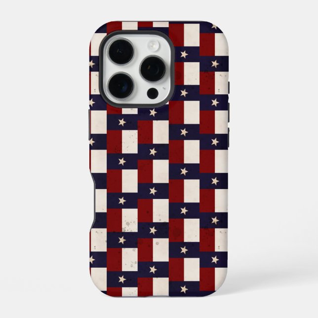 Rustic Texas Flag iPhone Case (Back)