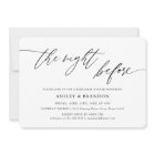 Rustic The Night Before Rehearsal Dinner