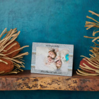 Rustic Tin Silo We Love You Personalised Name