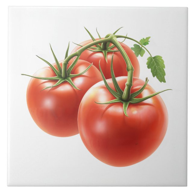 Rustic Tomatoes Tile (Front)