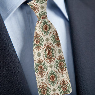 Rustic Traditional Elegant Pattern Tie