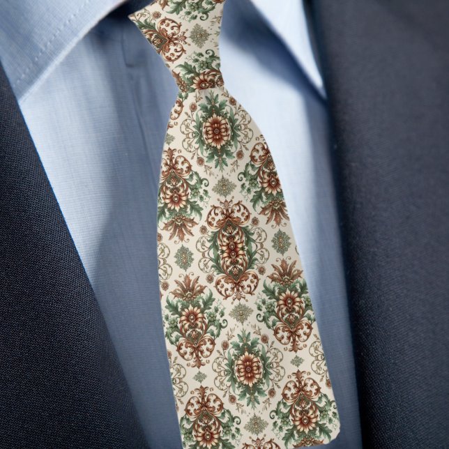 Rustic Traditional Elegant Pattern Tie (Creator Uploaded)