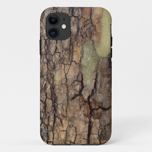 Rustic tree bark, outdoor natural pattern  Case-Mate iPhone case (Back)