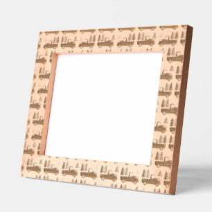 Rustic Tree Farm Laser Engraved Memories Etched Frames