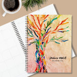 Rustic Tree Planner<br><div class="desc">This unique Planner is decorated with a colourful mosaic tree and stylish script typography. Customise it with your name and year. Use the Design Tool option to change the text size, style, or colour. Because we create our artwork you won't find this exact image from other designers. Original Mosaic ©...</div>