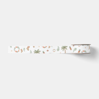 Rustic Tropical Christmas  Grosgrain Ribbon