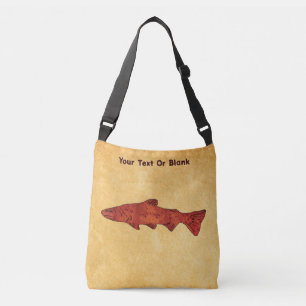 Rustic Trout Crossbody Bag