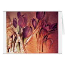 Rustic Tulips Card