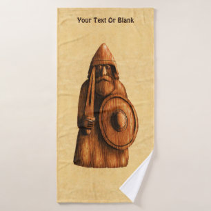 Rustic Viking Bath Towel Set