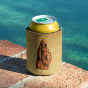 Rustic Viking Can Cooler