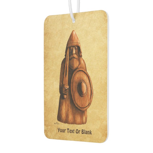 Rustic Viking Car Air Freshener (Left)