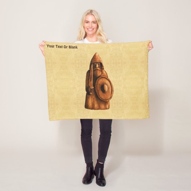 Rustic Viking  Fleece Blanket (In Situ)