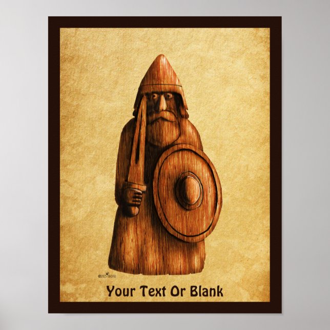Rustic Viking Poster (Front)