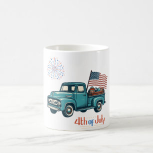 Rustic/vintage 4th of July Coffee Mug