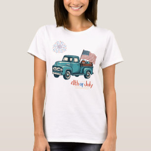 Rustic/vintage 4th of July  T-Shirt