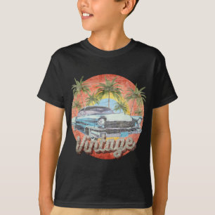 Rustic Vintage Car Summer Vacation T-Shirt