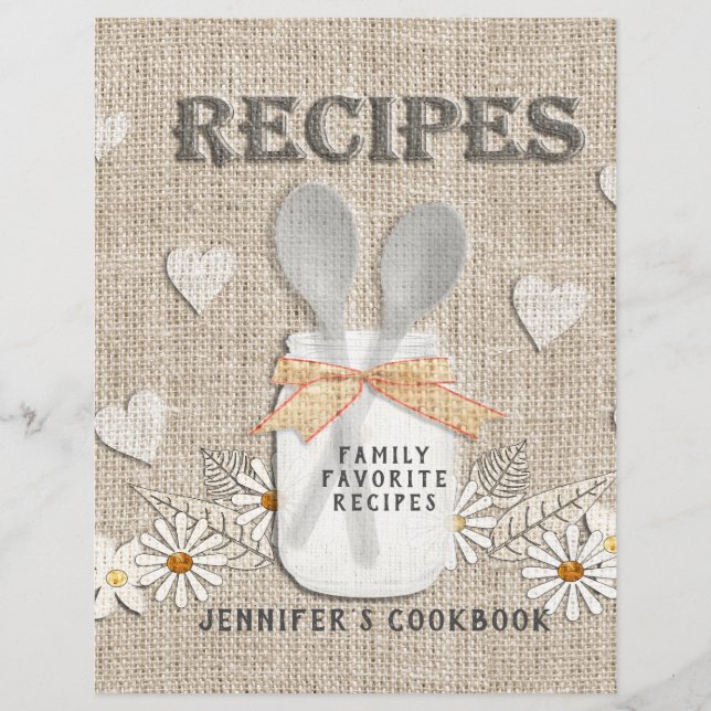 Rustic Vintage Country Personalised  (Front)