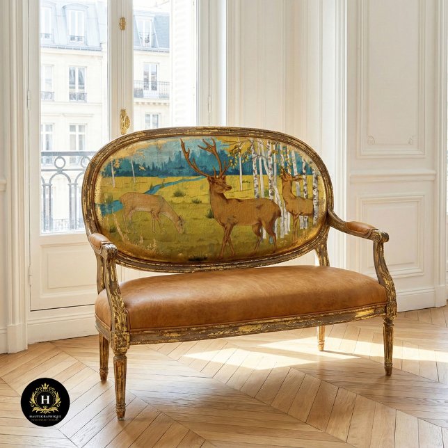 Rustic Vintage Deer Texture Decoupage  Tissue Paper (Creator Uploaded)