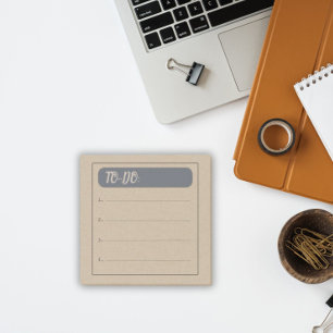 Rustic Vintage To-Do list Post-it Notes