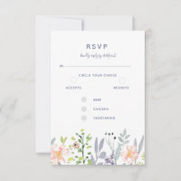 Rustic watercolor floral botanic