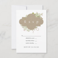 Rustic Watercolor Forest Wedding