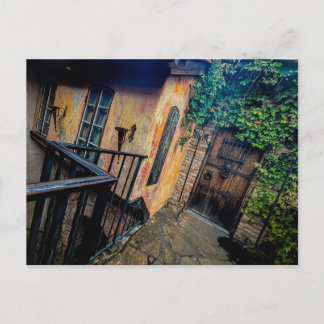 Rustic Weathered Building Postcard