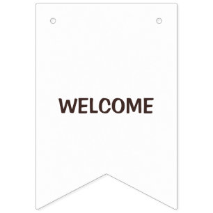 Rustic Wedding Banner   Personalised Charm Bunting