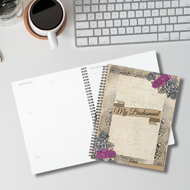 Rustic Wedding Bridesmaid Gift Idea Planner (Creator Uploaded)