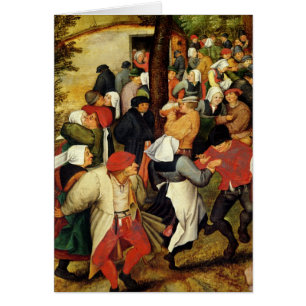 Rustic Wedding, detail of people dancing