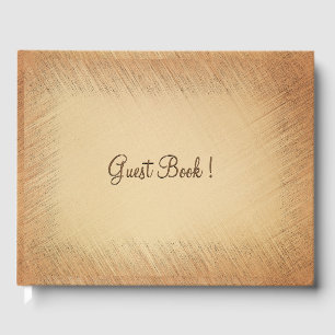 Rustic Wedding Guest Book