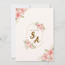 Rustic Wedding Invitation