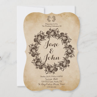 Rustic Wedding Invitation