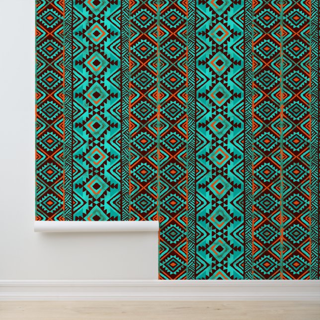  Rustic West Distressed Wallpaper (Application)