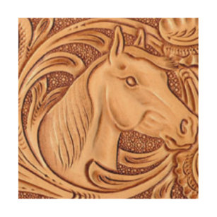 rustic western country leather equestrian horse wood wall art