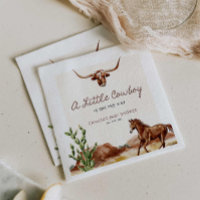 Rustic Western Cowboy Baby Shower