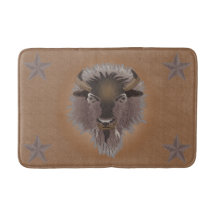 Rustic Western Plains Bison