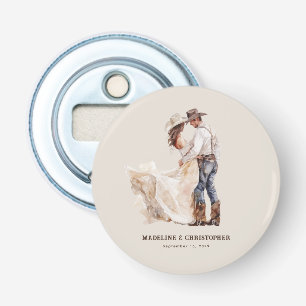 Rustic Western Ranch Wedding Bottle Opener
