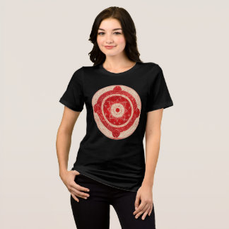"Rustic Wheel of Progress: Symbol of Movement & Jo Tri-Blend Shirt