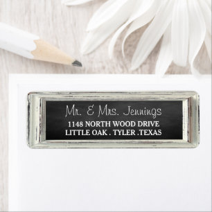 Rustic White Frame & Chalkboard Wedding Collection
