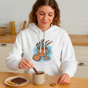 Rustic Whole Grain Bread Farmhouse Food Hoodie