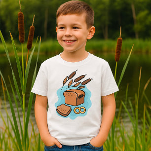 Rustic Whole Grain Bread Farmhouse Food T-Shirt