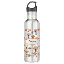 Rustic Wild Mushroom Hand-Illustrated Personalised