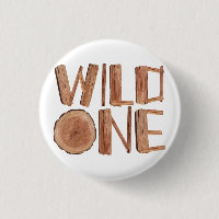 Rustic Wild One Wooden 1st Birthday  