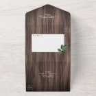 Rustic Wild Woodland Greenery Wedding All In One I