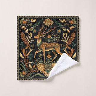 Rustic Wilderness Deer Wash Cloth