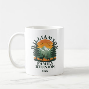 Rustic Wilderness Family Reunion Coffee Mug