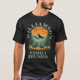 Rustic Wilderness Family Reunion Customisable T-Shirt