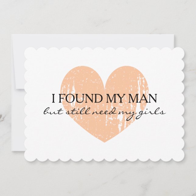 Rustic Will you be my bridesmaid request cards (Front)